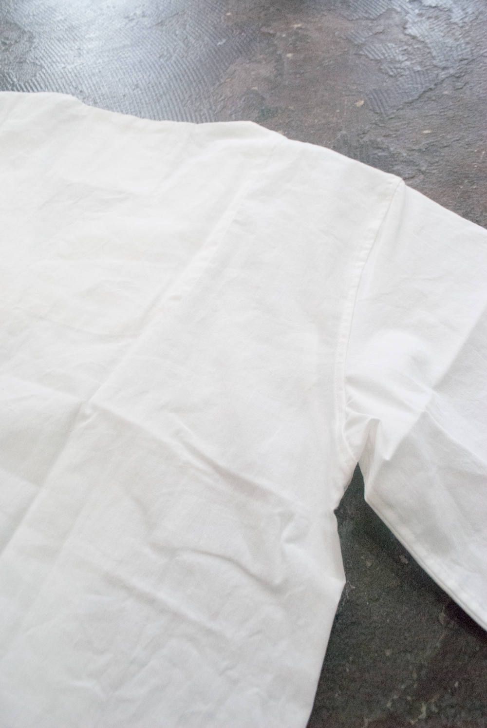 【ラスト1点】"zen"pajama washed cotton/パジャマ(セットアップ)【ユニセックス】(WHITE)