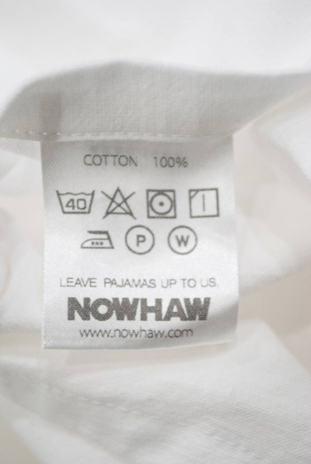 "health land"pajama washed cotton/パジャマ(セットアップ)【ユニセックス】(WHITE)