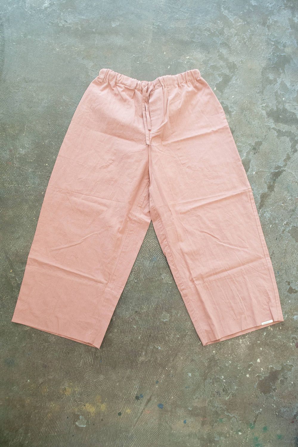 【ラスト1点】"shhh"pajama washed cotton/パジャマ(セットアップ)【ユニセックス】(MOSS PINK)