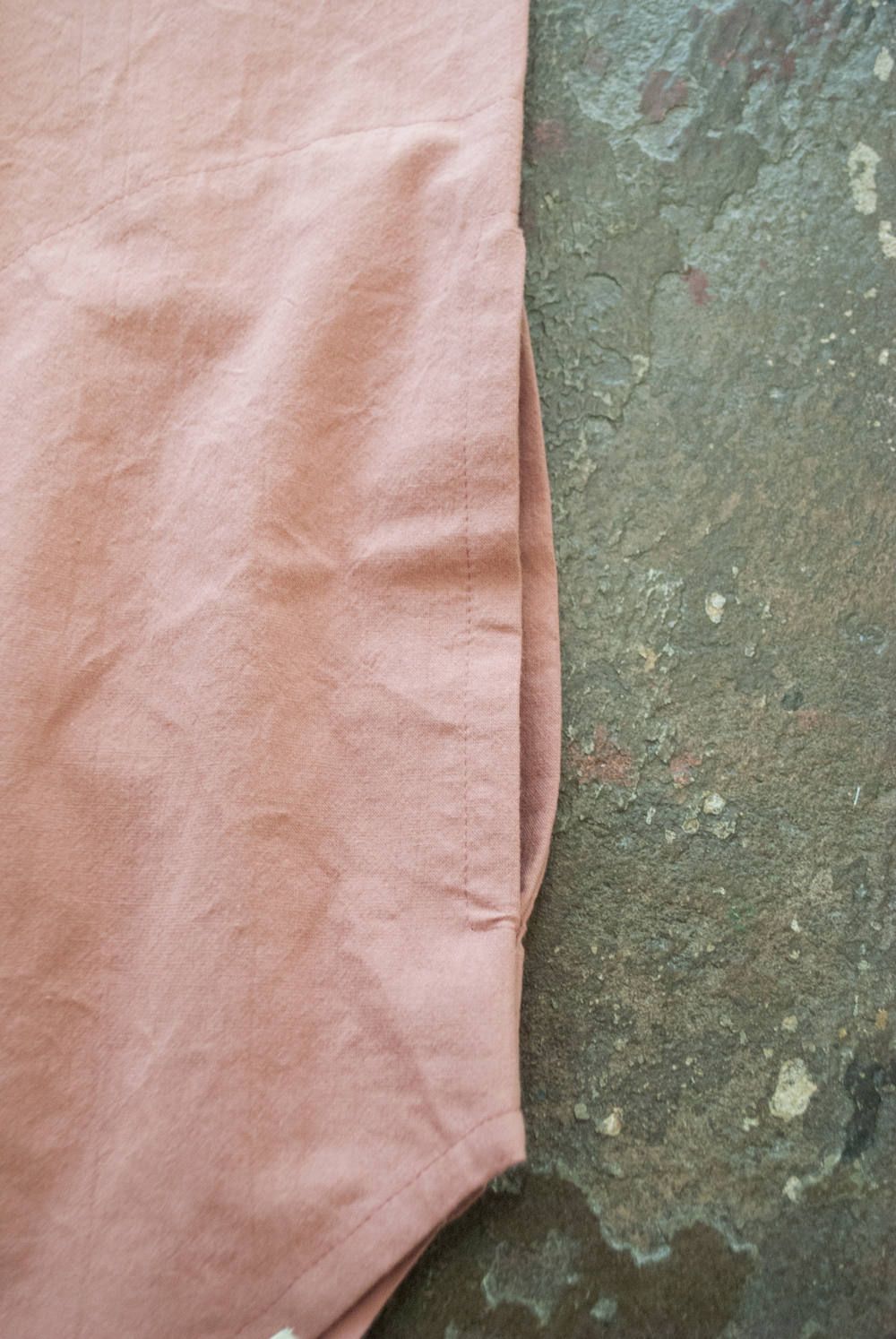 【ラスト1点】"shhh"pajama washed cotton/パジャマ(セットアップ)【ユニセックス】(MOSS PINK)
