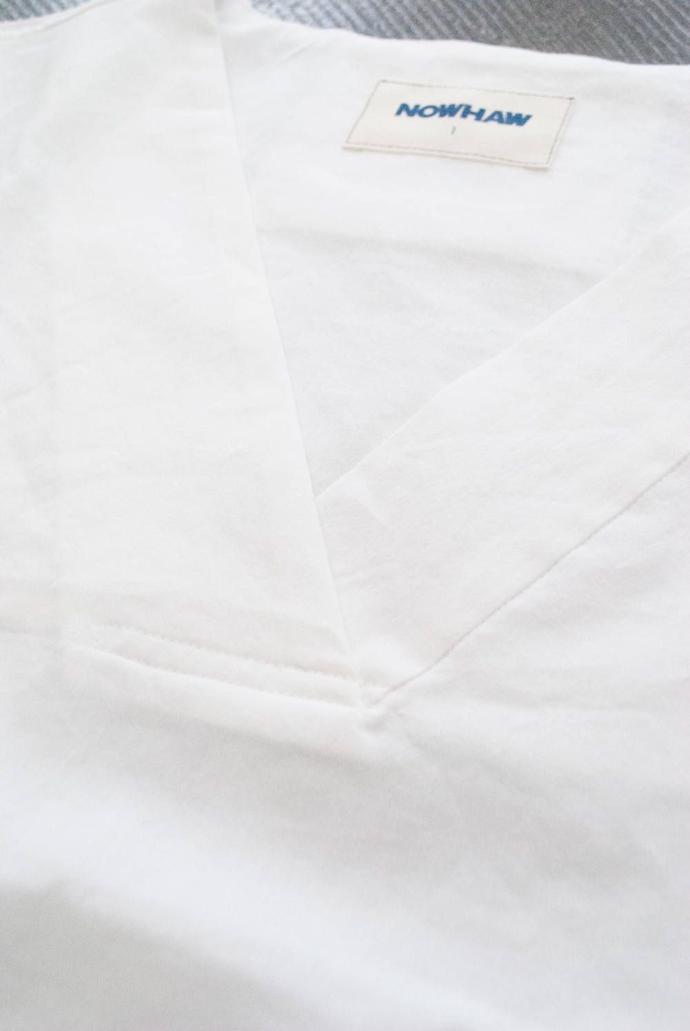 【ラスト1点】"zen"pajama washed cotton/パジャマ(セットアップ)【ユニセックス】(WHITE)