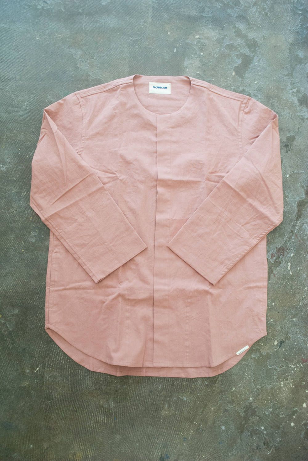 【ラスト1点】"shhh"pajama washed cotton/パジャマ(セットアップ)【ユニセックス】(MOSS PINK)