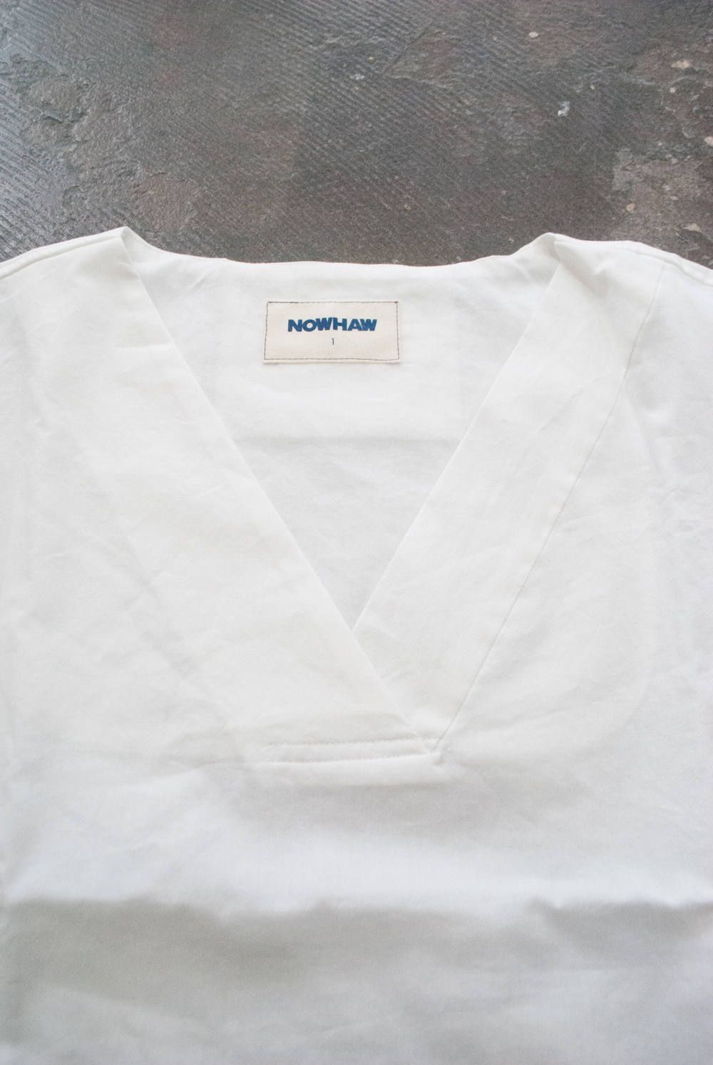 【ラスト1点】"zen"pajama washed cotton/パジャマ(セットアップ)【ユニセックス】(WHITE)