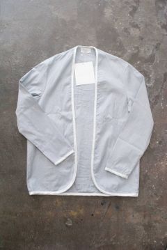 【ラスト1点】Piping Cardigan(BLUE STRIPE)