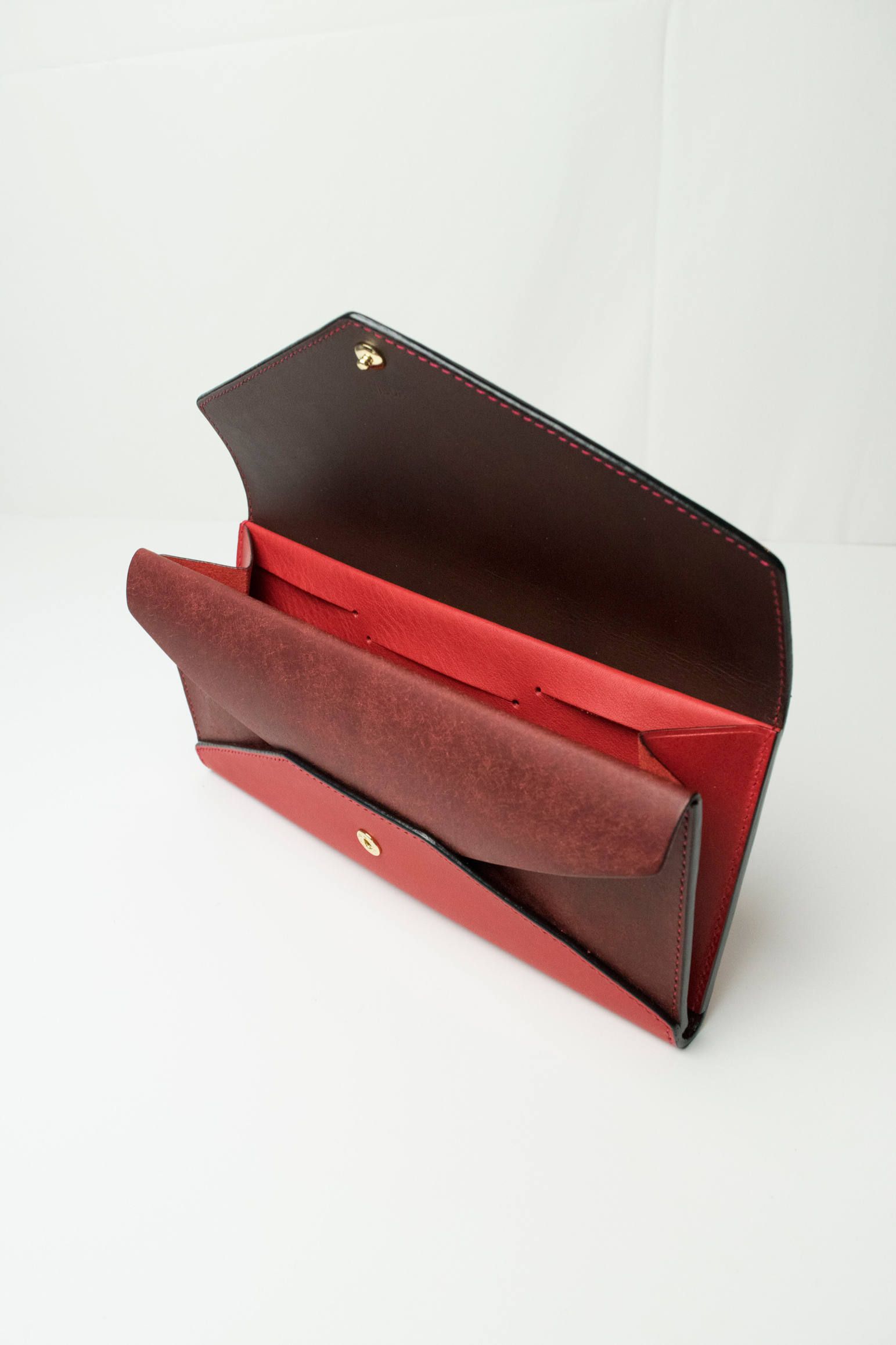 【受注生産品】Salty別注"ENVY"-長財布-(RED)【ユニセックス】
