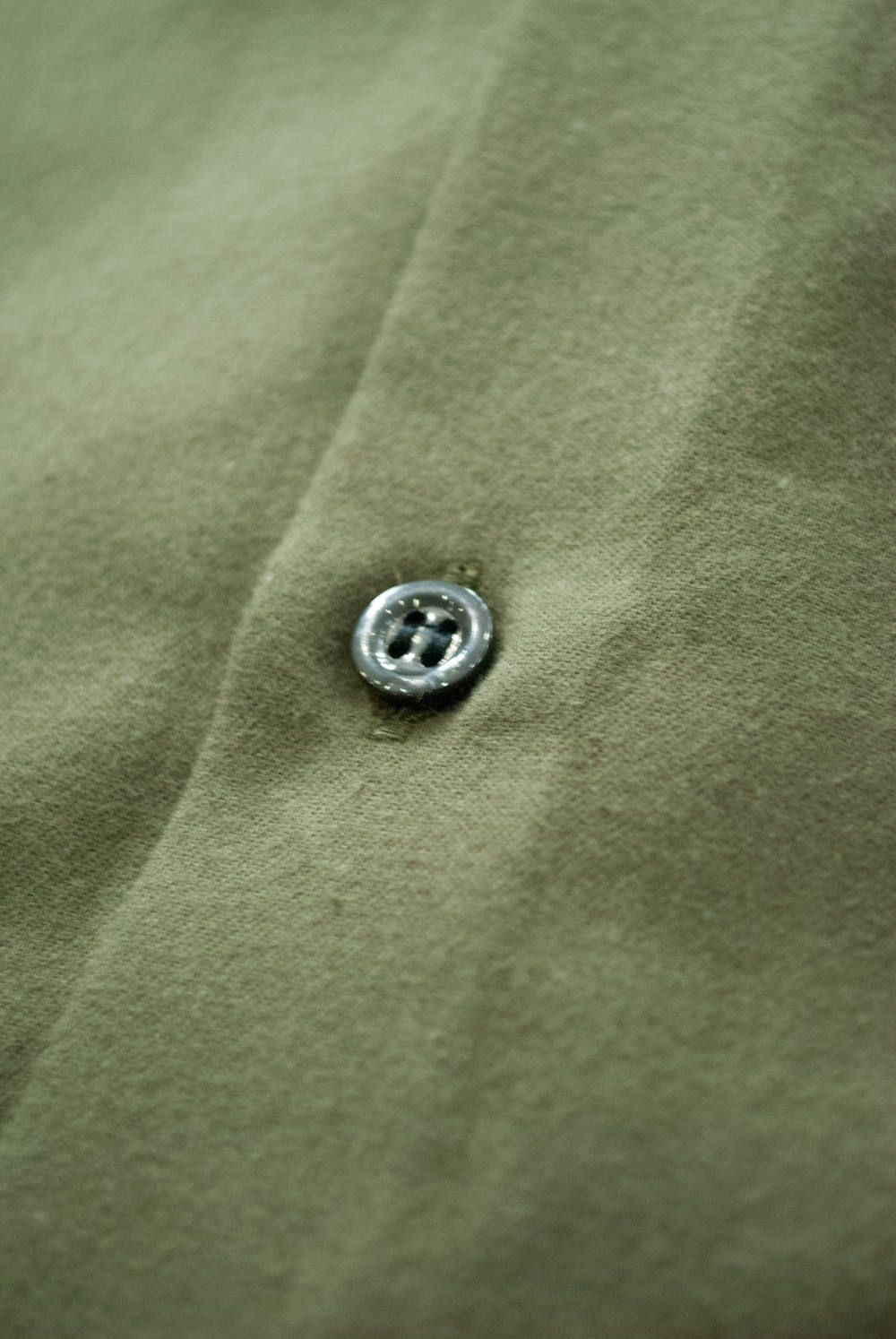 【ラスト1点】【18AW】Over Shirt/オーバーサイズフランネルシャツ(OLIVE)