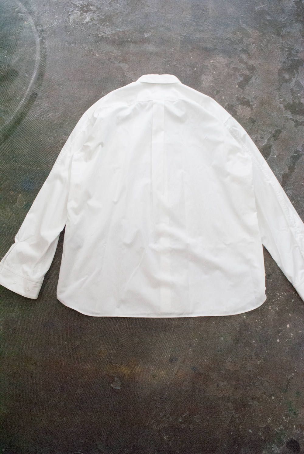 【ラスト1点】【18AW】Over Shirt/オーバーサイズブロードシャツ(WHITE)