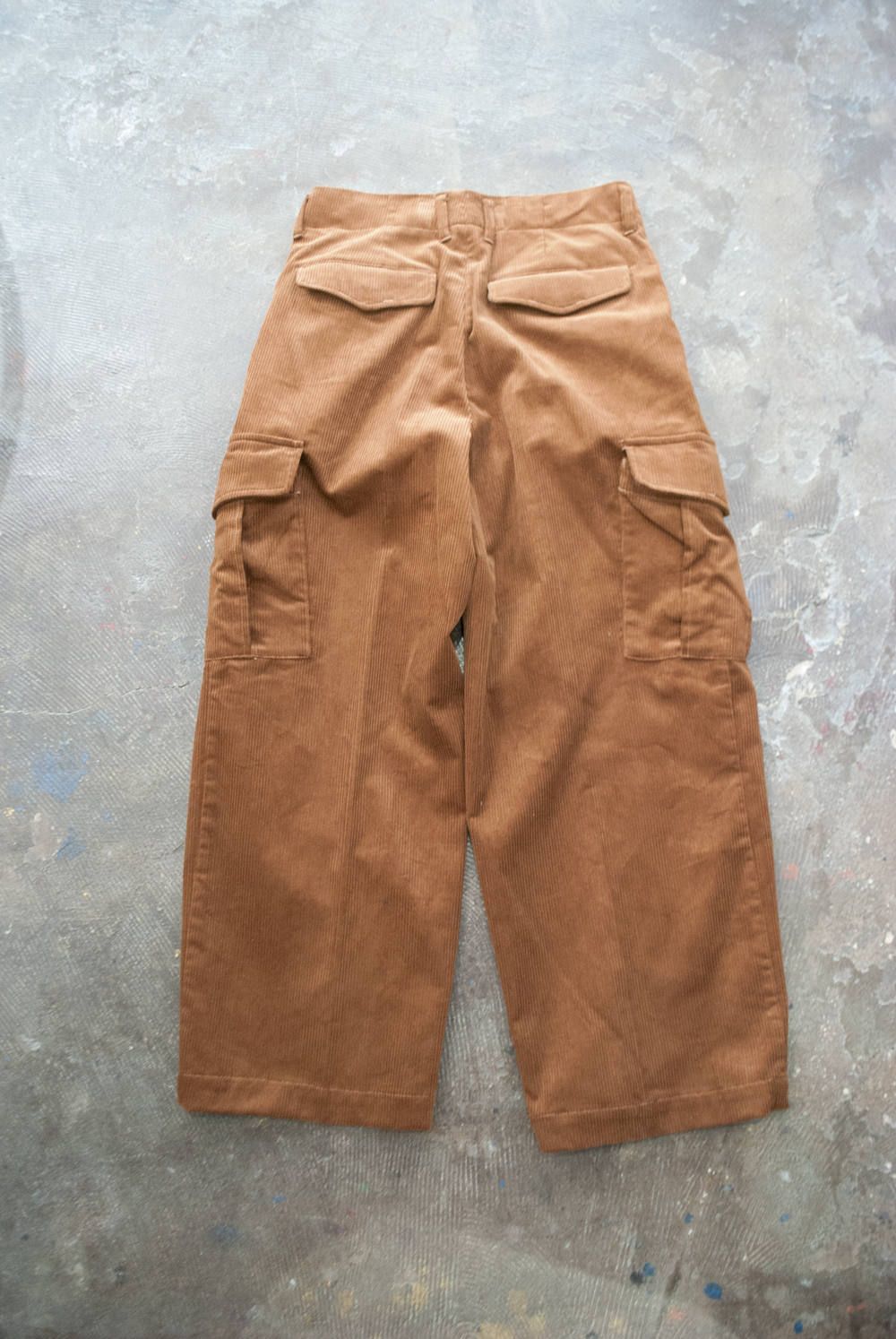 【ラスト1点】【18AW】Cotton Corduroy Cargo Pants(BROWN)