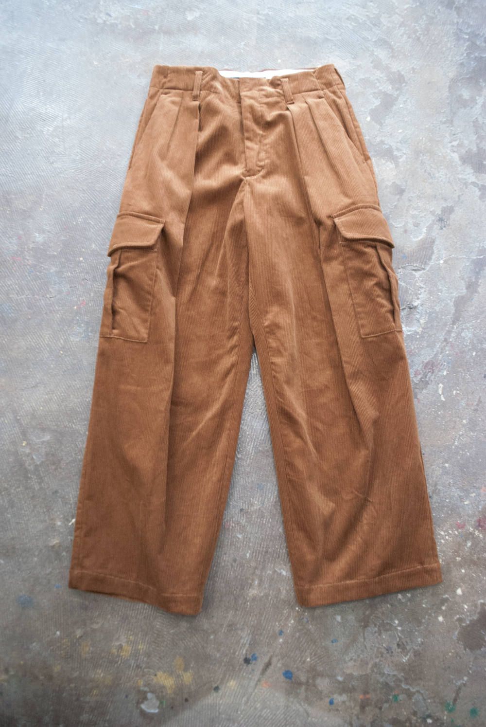 【ラスト1点】【18AW】Cotton Corduroy Cargo Pants(BROWN)
