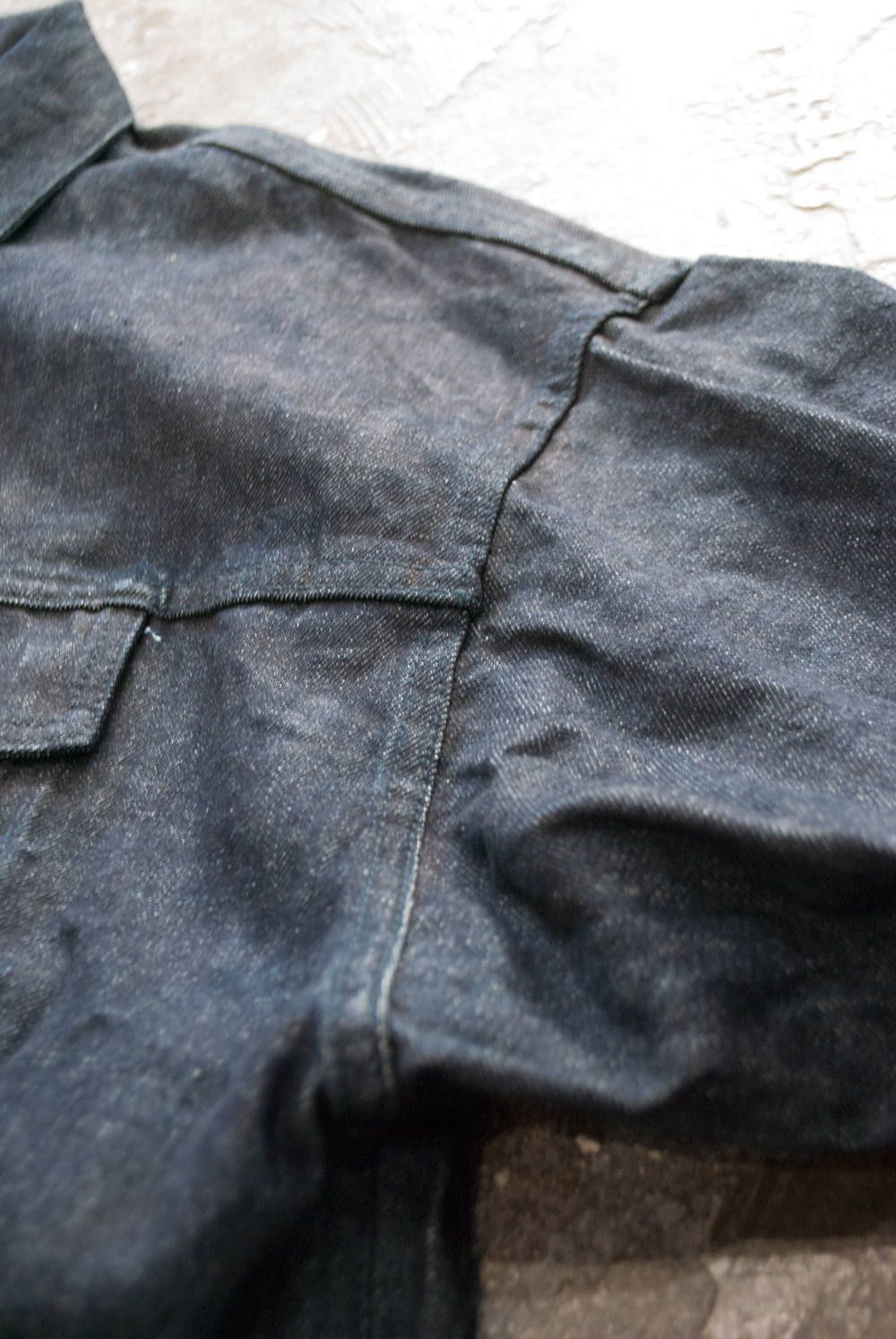 juha - 【ラスト1点】【18AW】Fly Front Over Denim Jacket