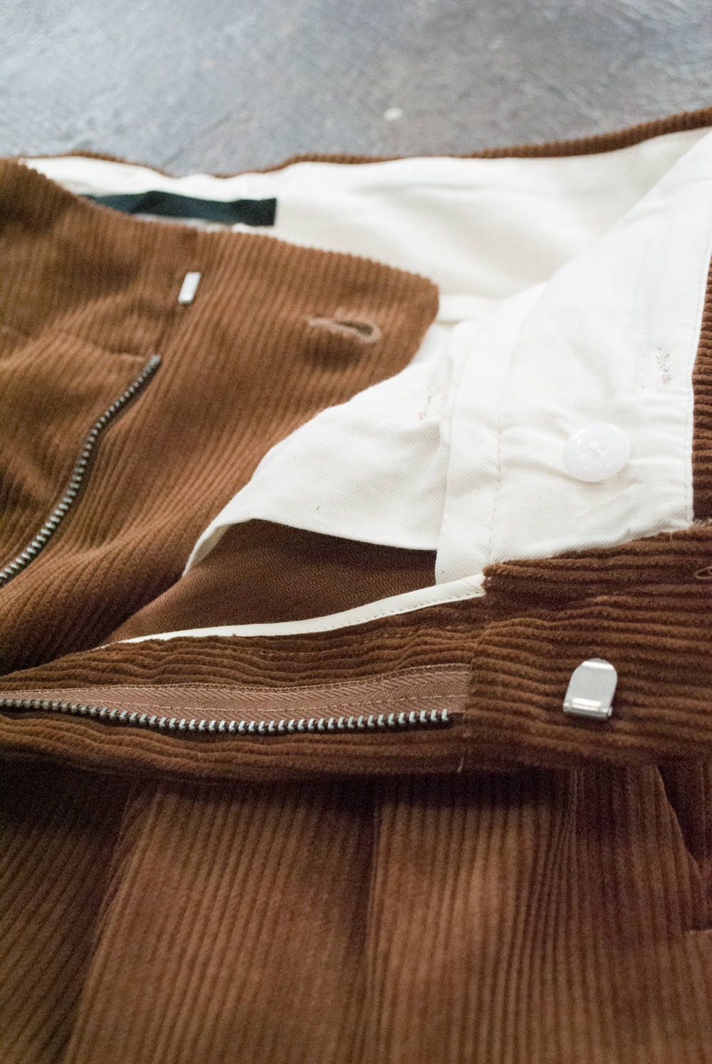 【ラスト1点】【18AW】Cotton Corduroy Cargo Pants(BROWN)