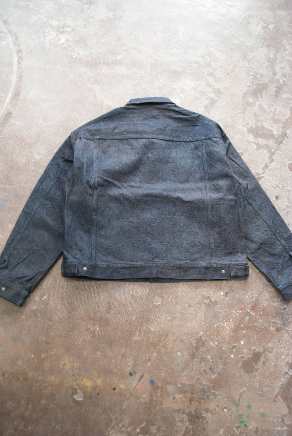 juha - 【ラスト1点】【18AW】Fly Front Over Denim Jacket