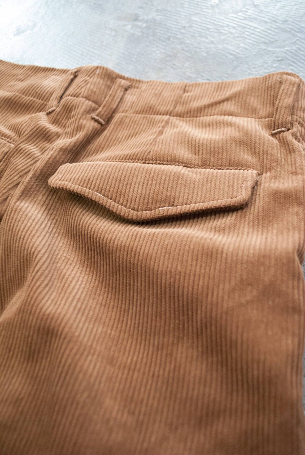 【ラスト1点】【18AW】Cotton Corduroy Cargo Pants(BROWN)