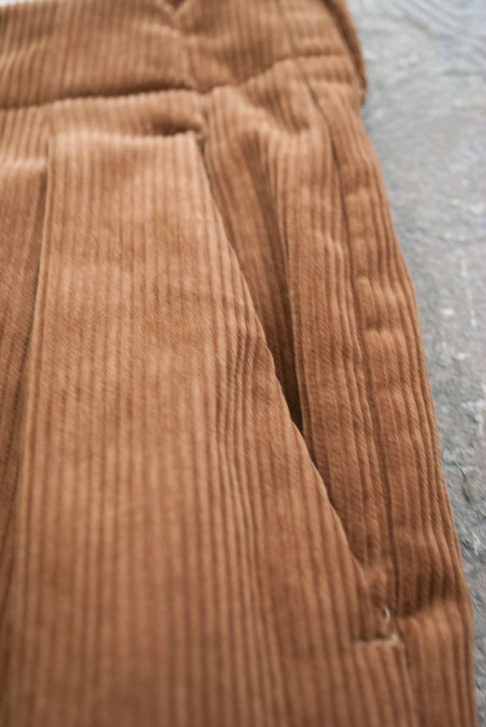 【ラスト1点】【18AW】Cotton Corduroy Cargo Pants(BROWN)