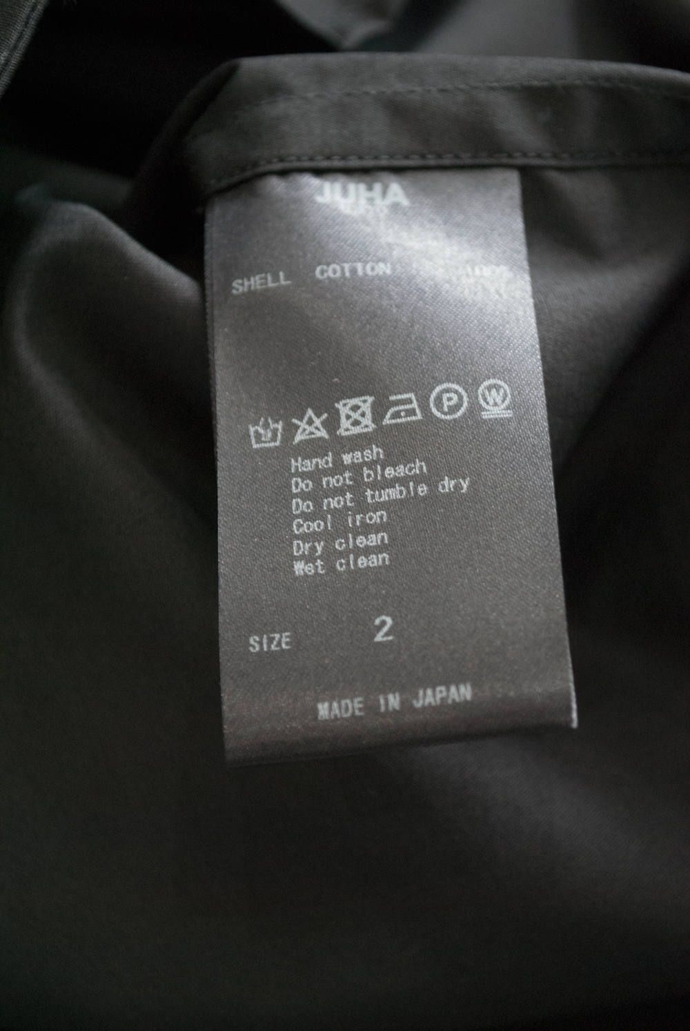 【ラスト1点】【18AW】Over Shirt/オーバーサイズブロードシャツ(BLACK)