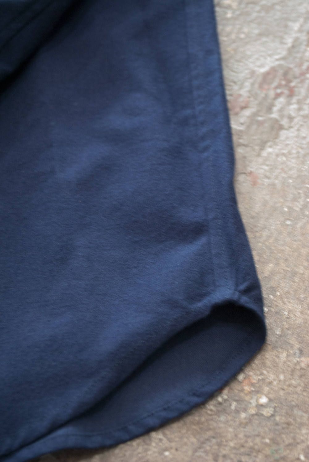 【ラスト1点】【18AW】Over Shirt/オーバーサイズフランネルシャツ(NAVY)