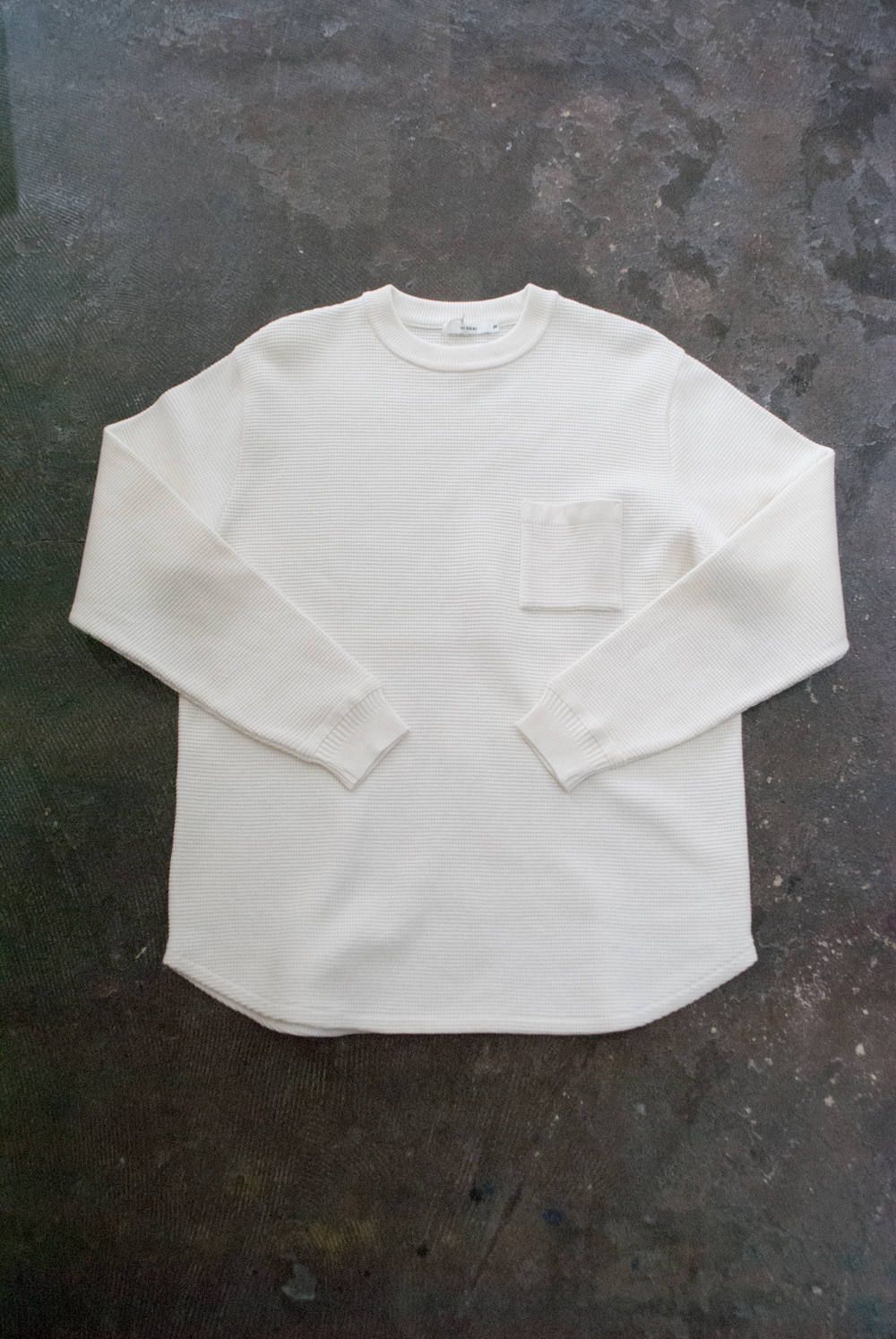ASYMMETRY LOOSE KNIT/GLASSY SEA/FREE/アクリル/PNK/GS22A-011 Organic Cotton Lofty Gauze V-Neck Square Top | EILEEN FISHER