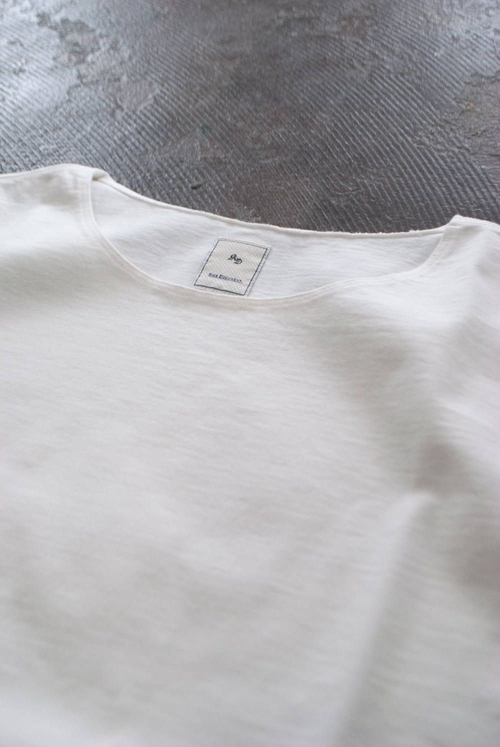 【ラスト1点】High Count Cotton S/S Pullover(WHITE)