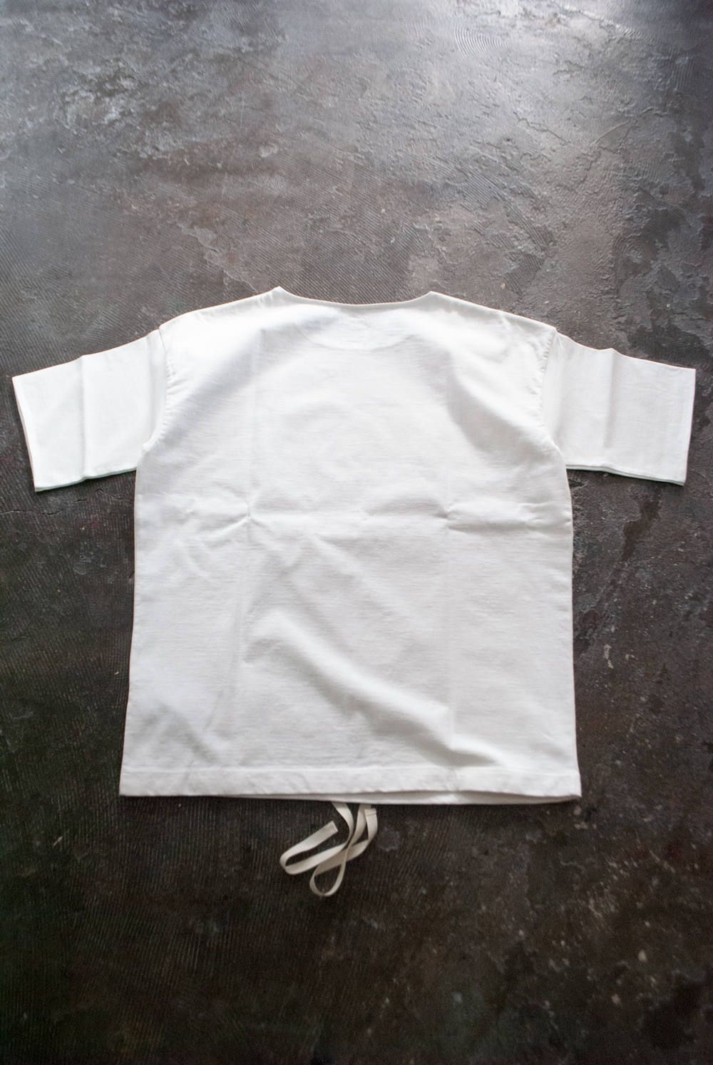 【ラスト1点】High Count Cotton S/S Pullover(WHITE)