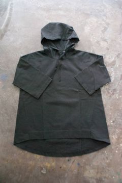 【ラスト1点】High Count Cotton Flare Hoodie(BLACK)