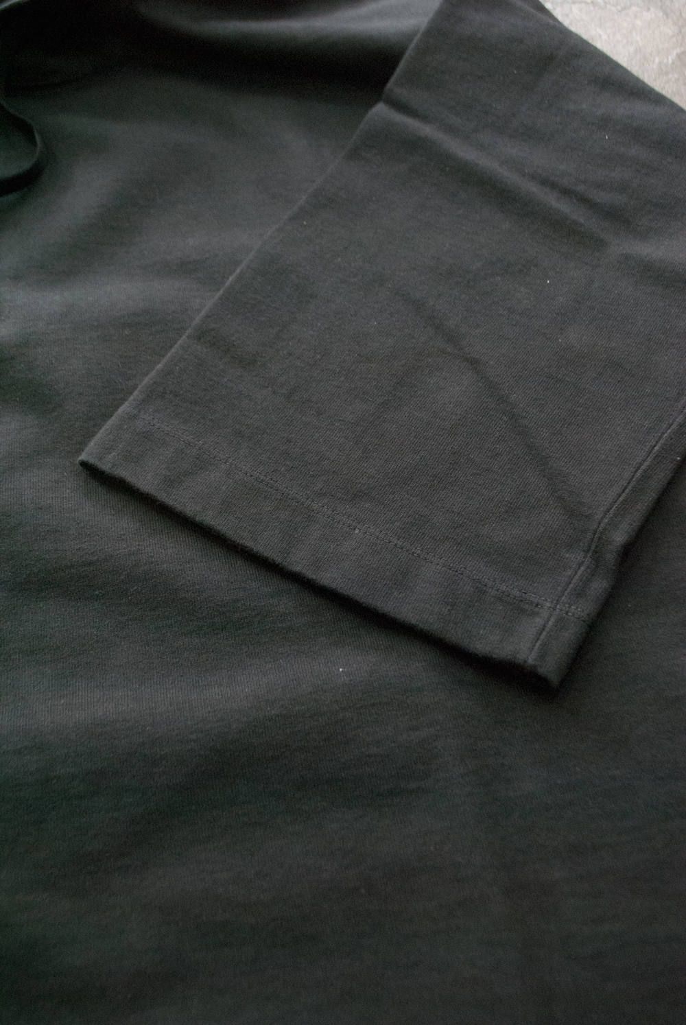 【ラスト1点】High Count Cotton Flare Hoodie(BLACK)