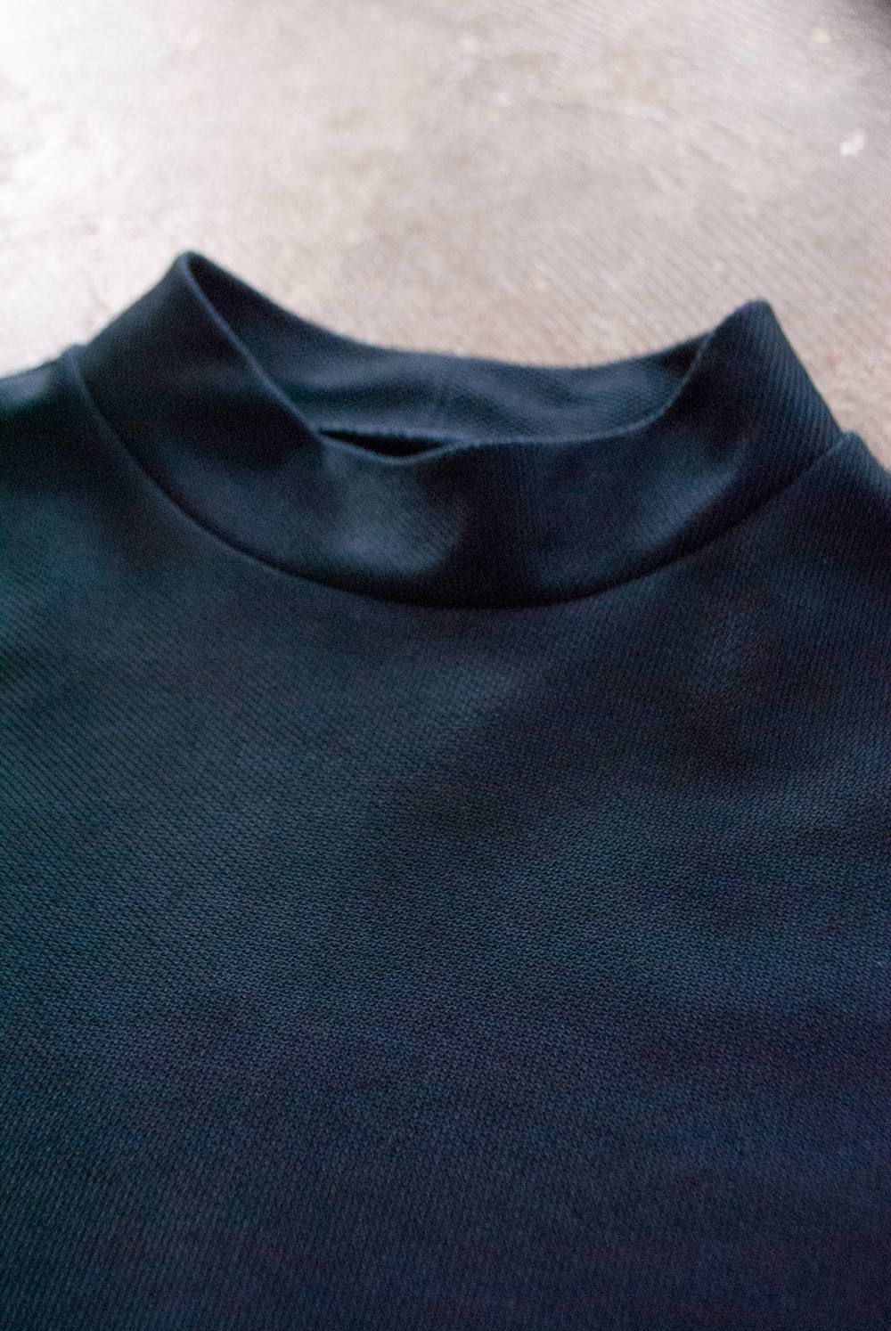 【ラスト1点】【19SS】Dry Over Mock-Neck/モックネックカットソー(NAVY)