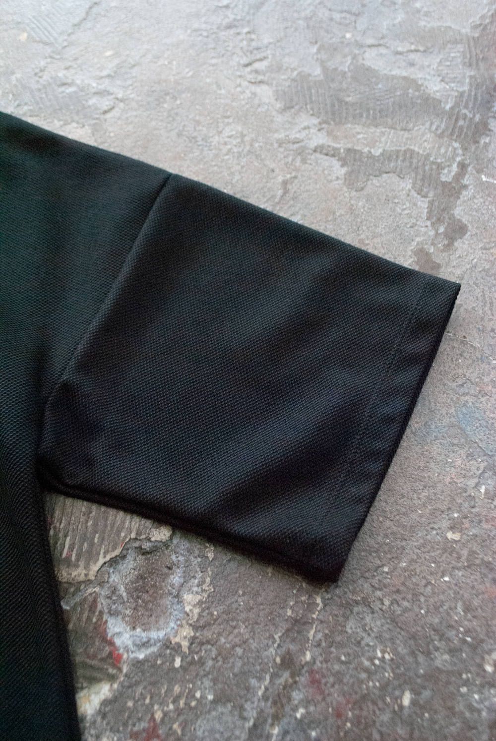 【ラスト1点】【19SS】Dry Over Mock-Neck/モックネックカットソー(BLACK)