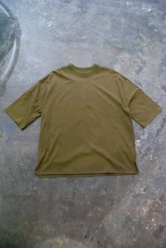 【ラスト1点】【19SS】Oversized Double Binder Tee/オーバーサイズダブルバインダーTシャツ(OLIVE)