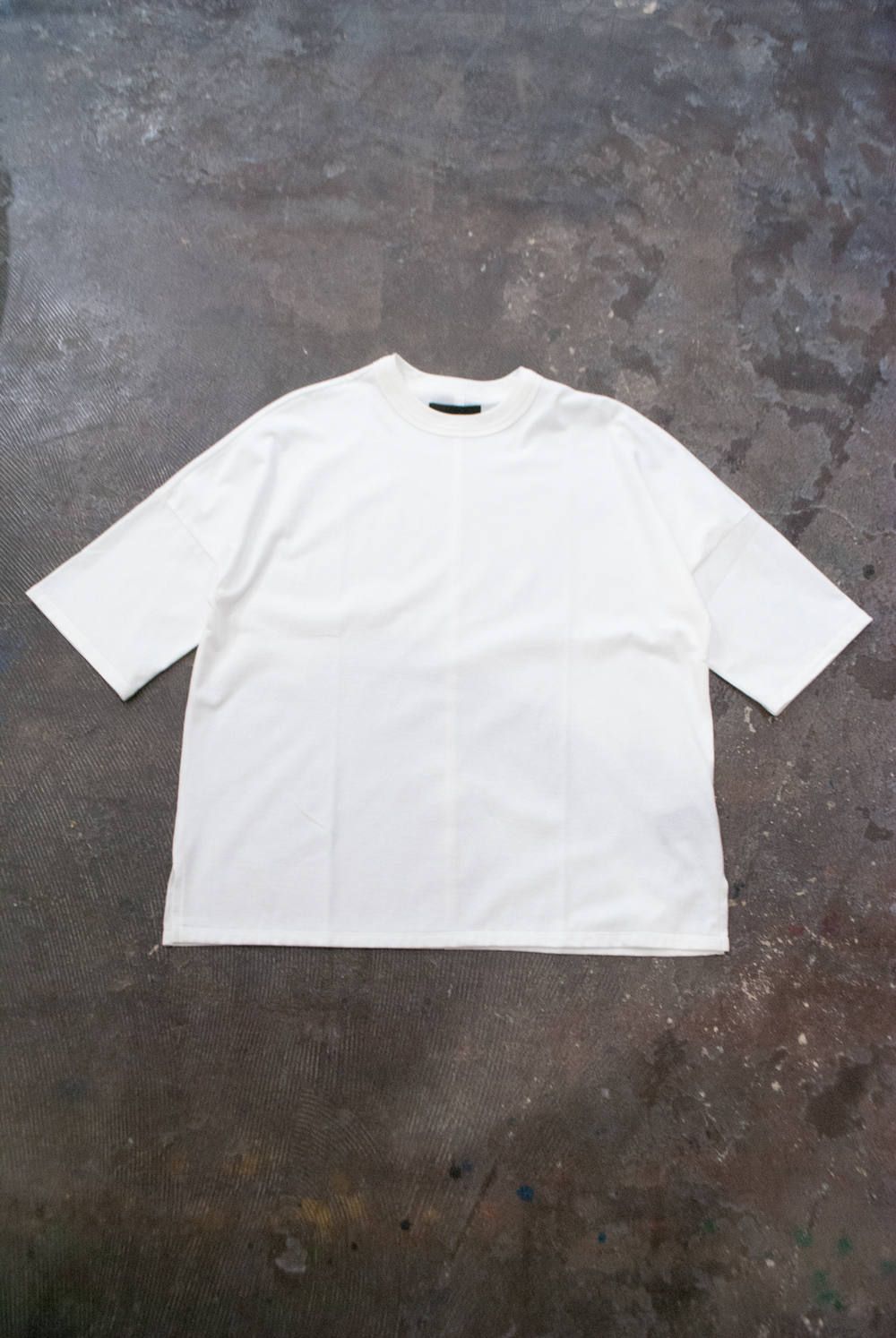 juha - 【ラスト1点】【19SS】Oversized Double Binder Tee/オーバーサイズダブルバインダーTシャツ(WHITE)  | Salty