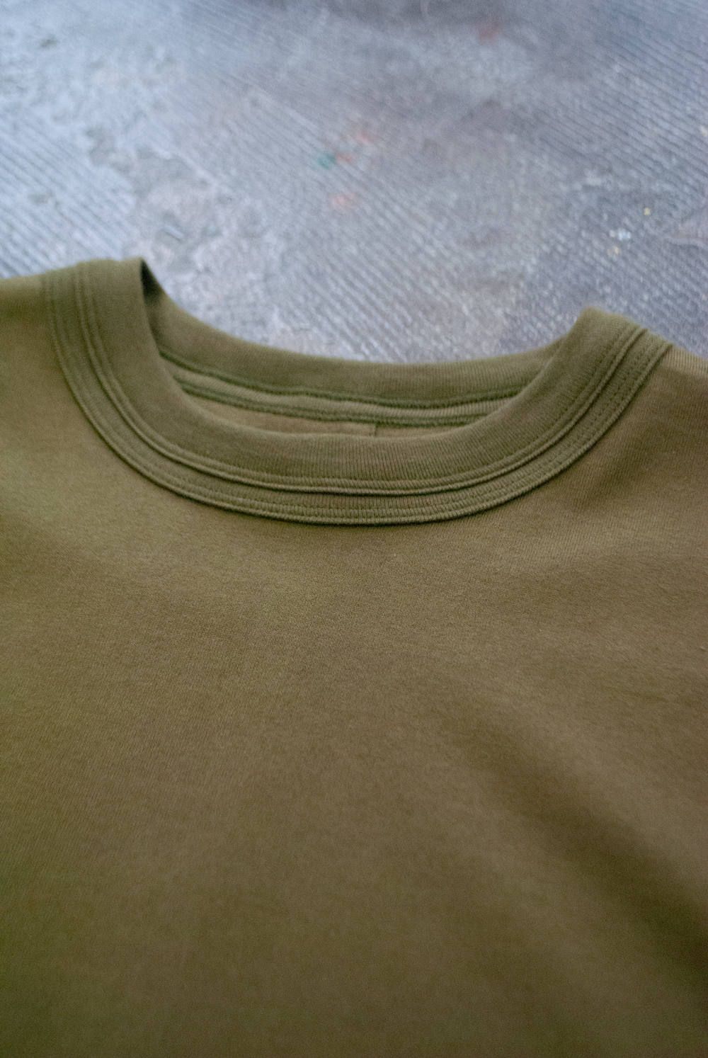 【ラスト1点】【19SS】Oversized Double Binder Tee/オーバーサイズダブルバインダーTシャツ(OLIVE)
