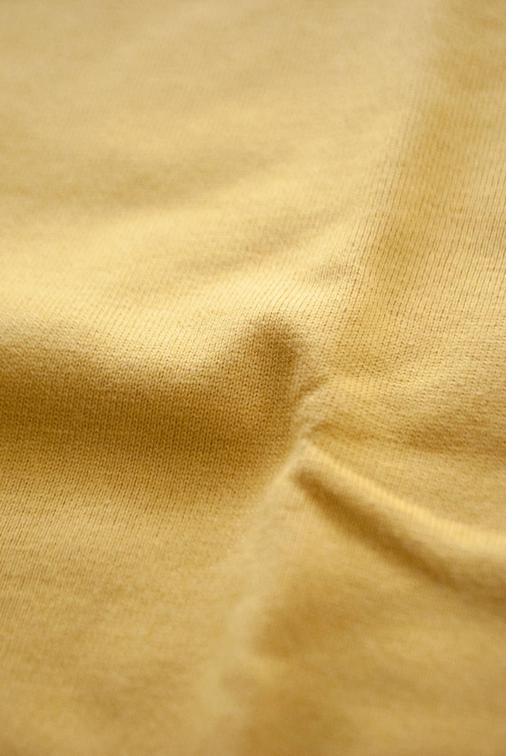 【ラスト1点】Layered Poloneck L/S/レイヤードモックネックカットソー(MUSTARD)