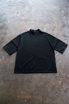 【ラスト1点】【19SS】Dry Over Mock-Neck/モックネックカットソー(BLACK)