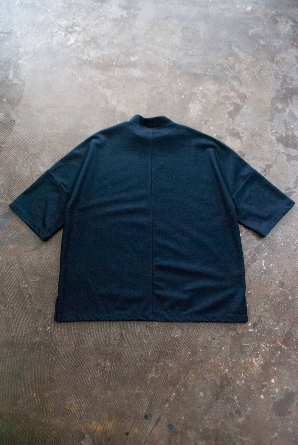 【ラスト1点】【19SS】Dry Over Mock-Neck/モックネックカットソー(NAVY)
