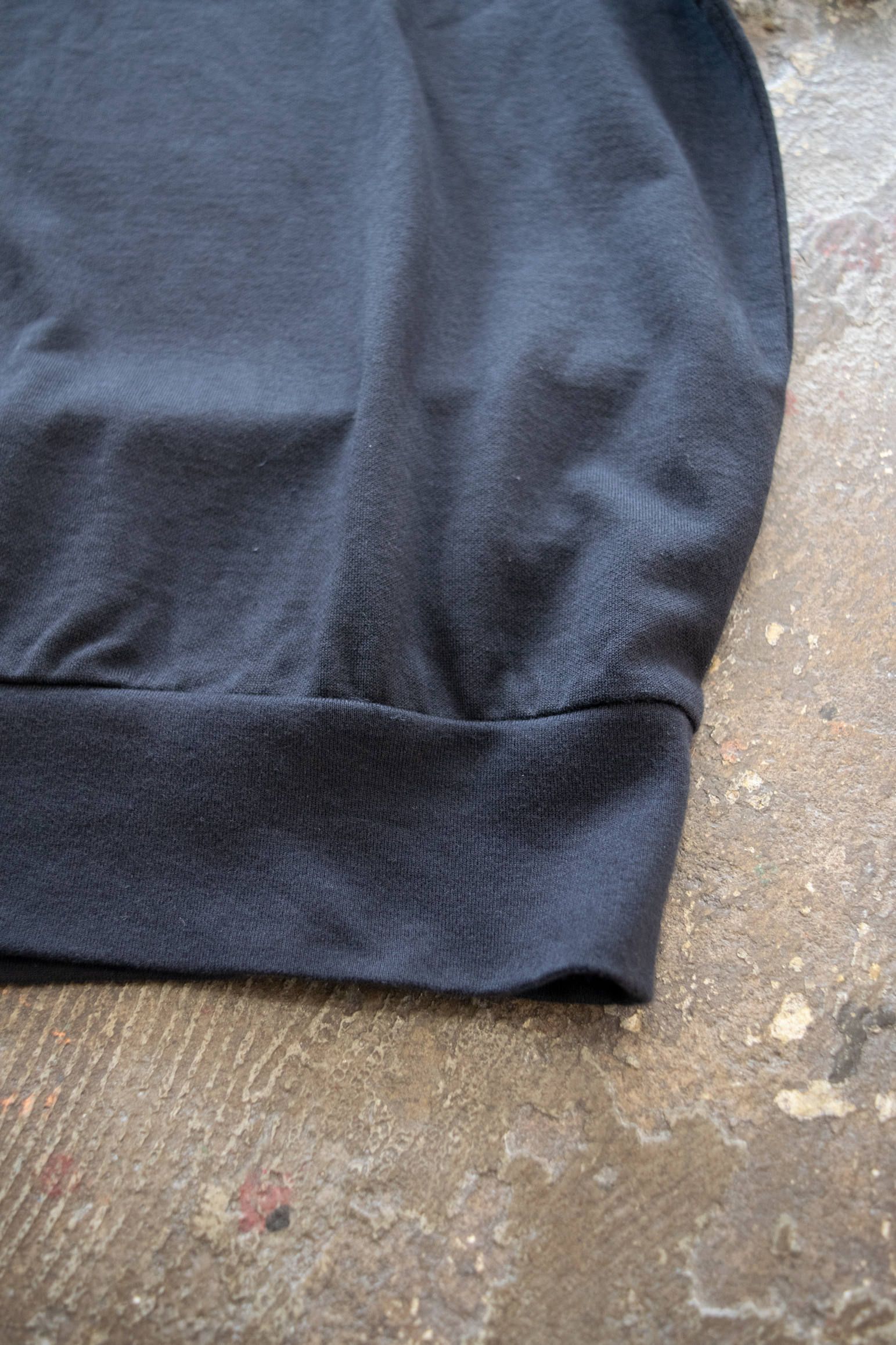 【ラスト1点】Short Sleeve Sweat/ハイゲージ半袖裏毛カットソー(DARK NAVY)