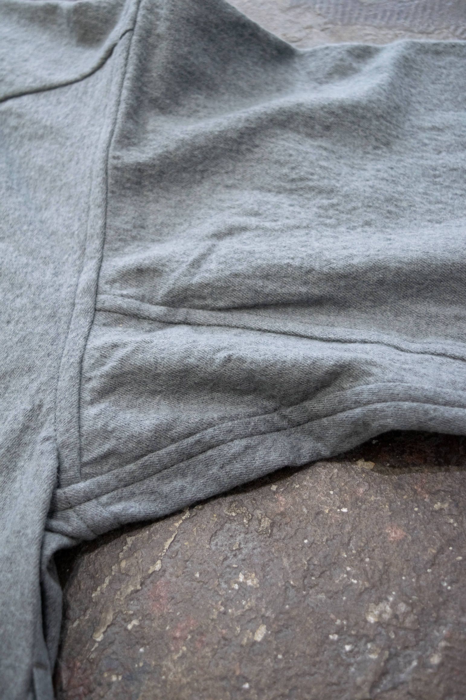 【ラスト1点】Side Slit Haori Big W/C/サイドスリット羽織りジャケット(GRAY)