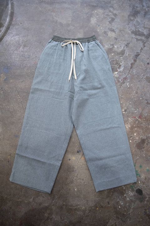 【ラスト1点】Isle Pants W/C/スーパーワイドイージーパンツ(GRAY)