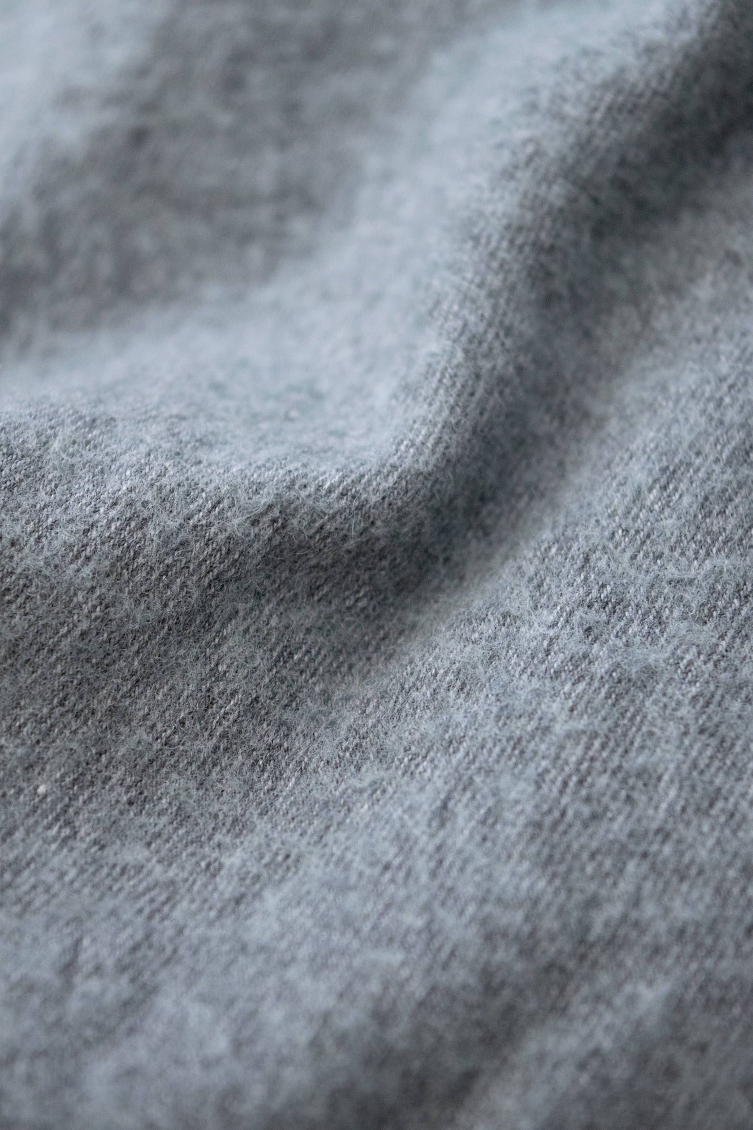 【ラスト1点】Side Slit Haori Coat W/C/サイドスリット羽織コートウール×綿(GRAY)