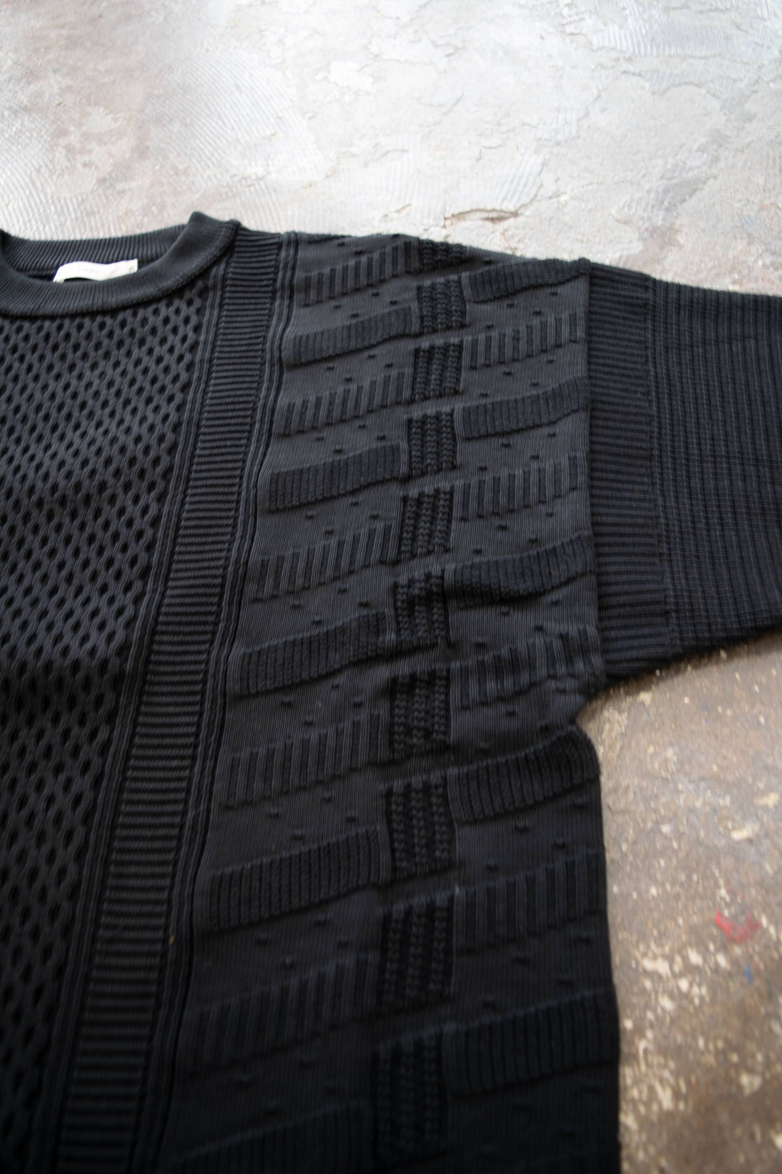 YASHIKI - 【ラスト1点】【19AW】Arare Knit(BROWN) | Salty 新規入荷 YASHIKI Knitニット19AW Arare ヤシキ ニット/セーター