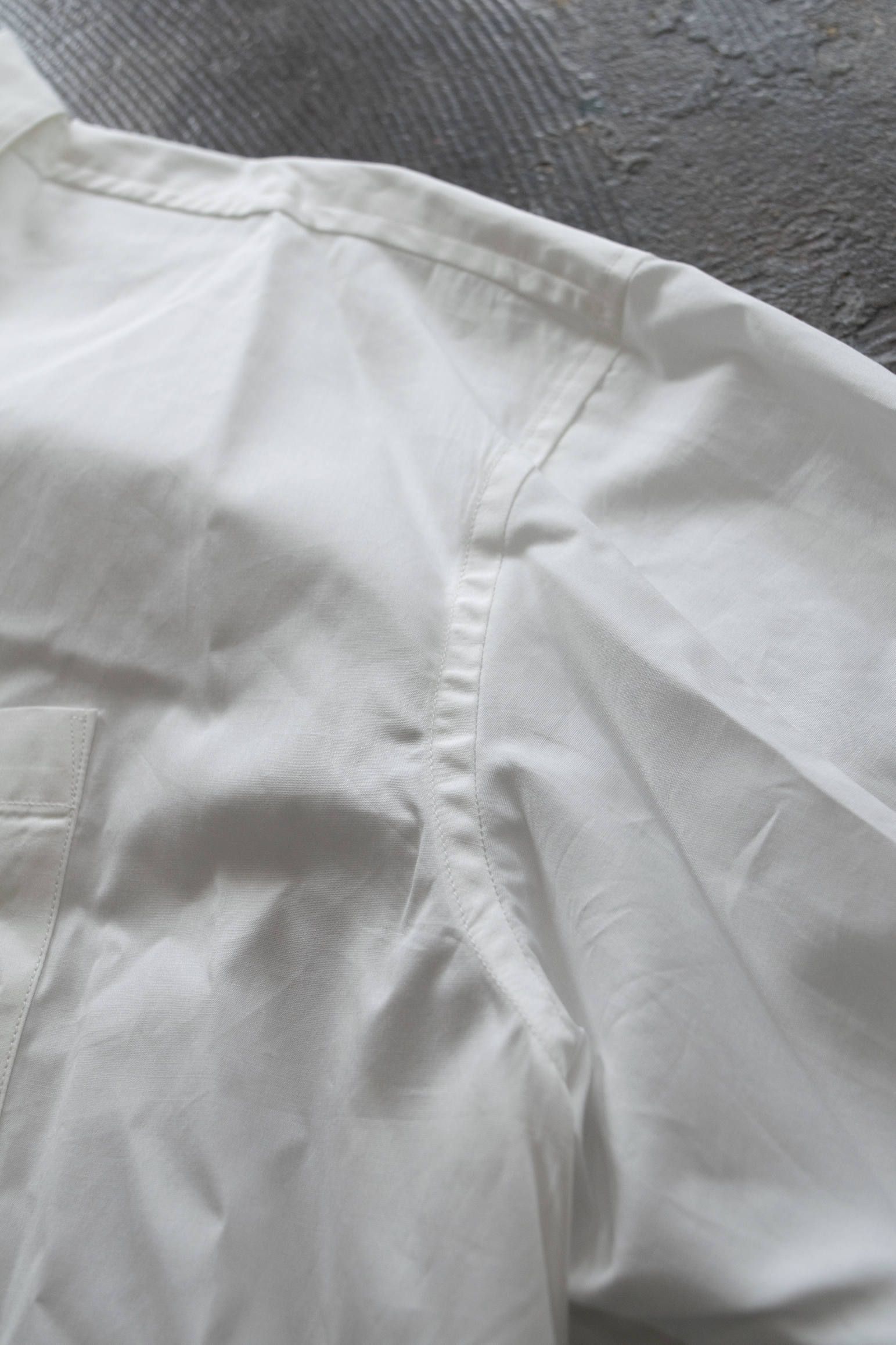 【ラスト1点】【19AW】Over Shirt/オーバーサイズブロードシャツ(WHITE)
