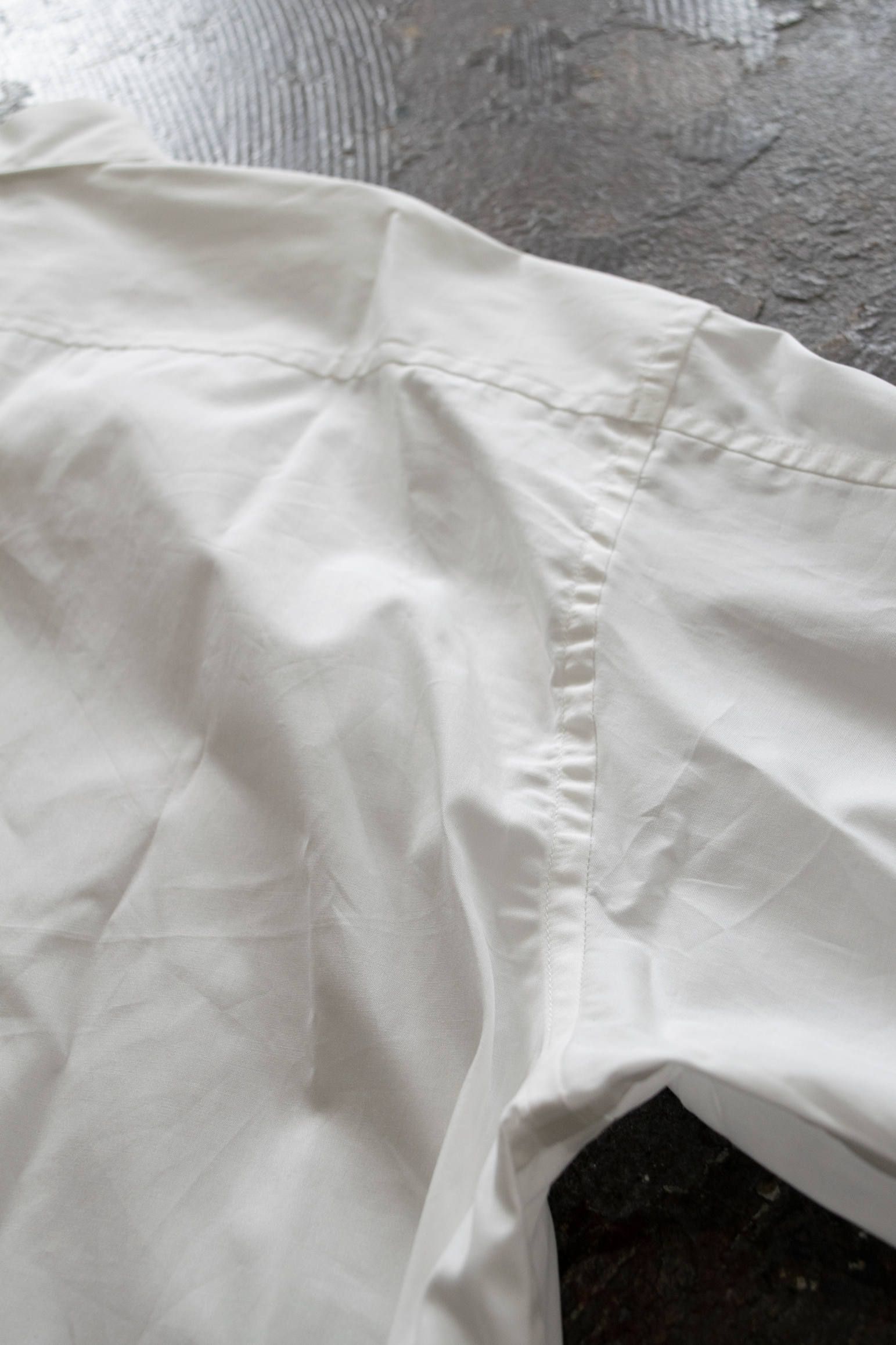 【ラスト1点】【19AW】Over Shirt/オーバーサイズブロードシャツ(WHITE)