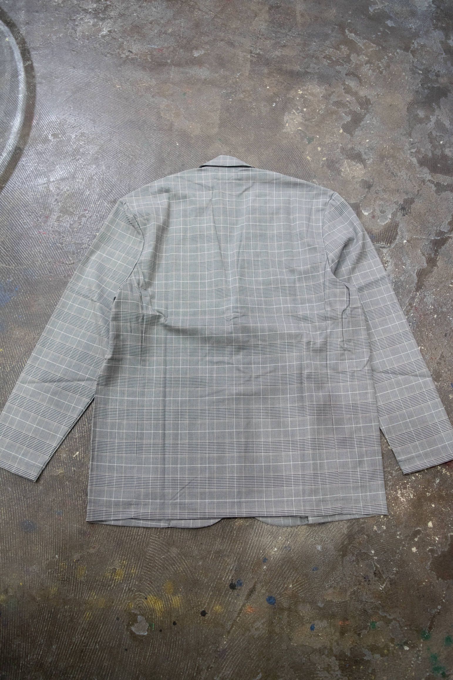 【ラスト1点】Jacket Cardigan(BLACK×ORANGE)