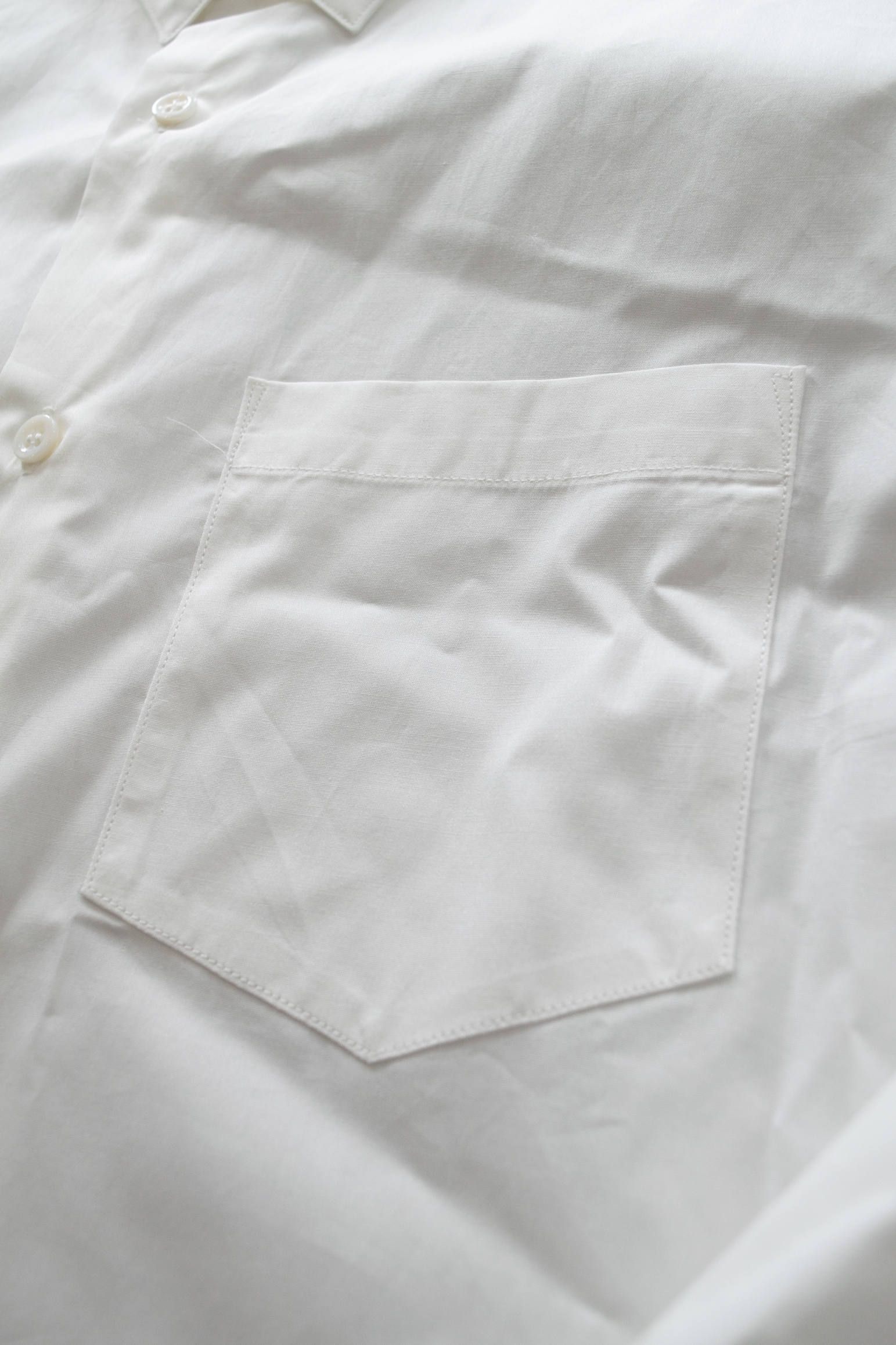 【ラスト1点】【19AW】Over Shirt/オーバーサイズブロードシャツ(WHITE)