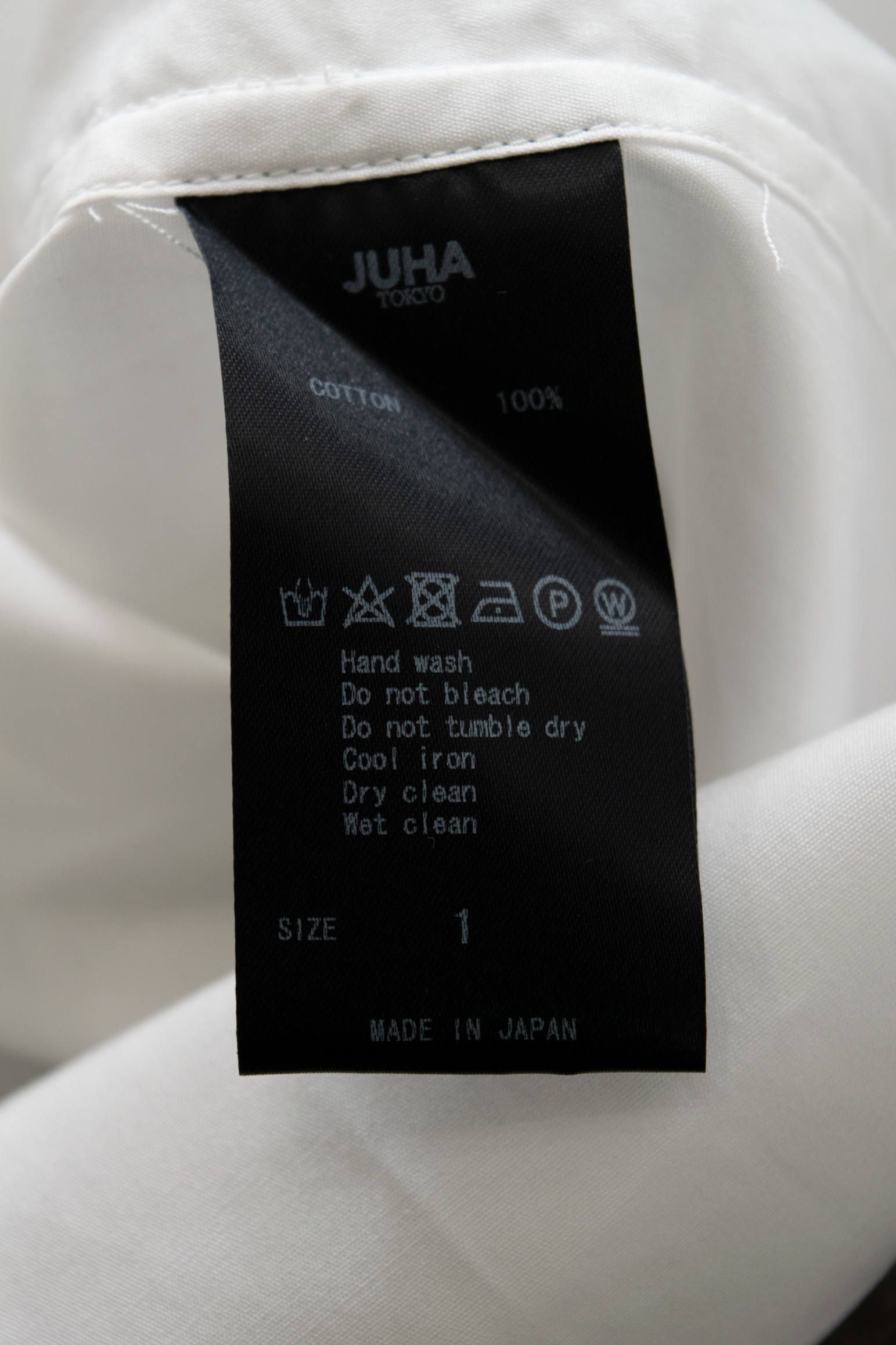 【ラスト1点】【19AW】Over Shirt/オーバーサイズブロードシャツ(WHITE)