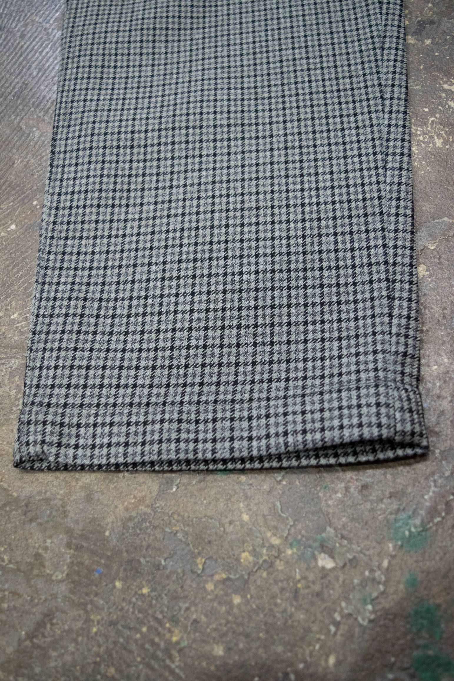 【ラスト1点】ウールライクテーパードパンツ(GRAY CHECK)