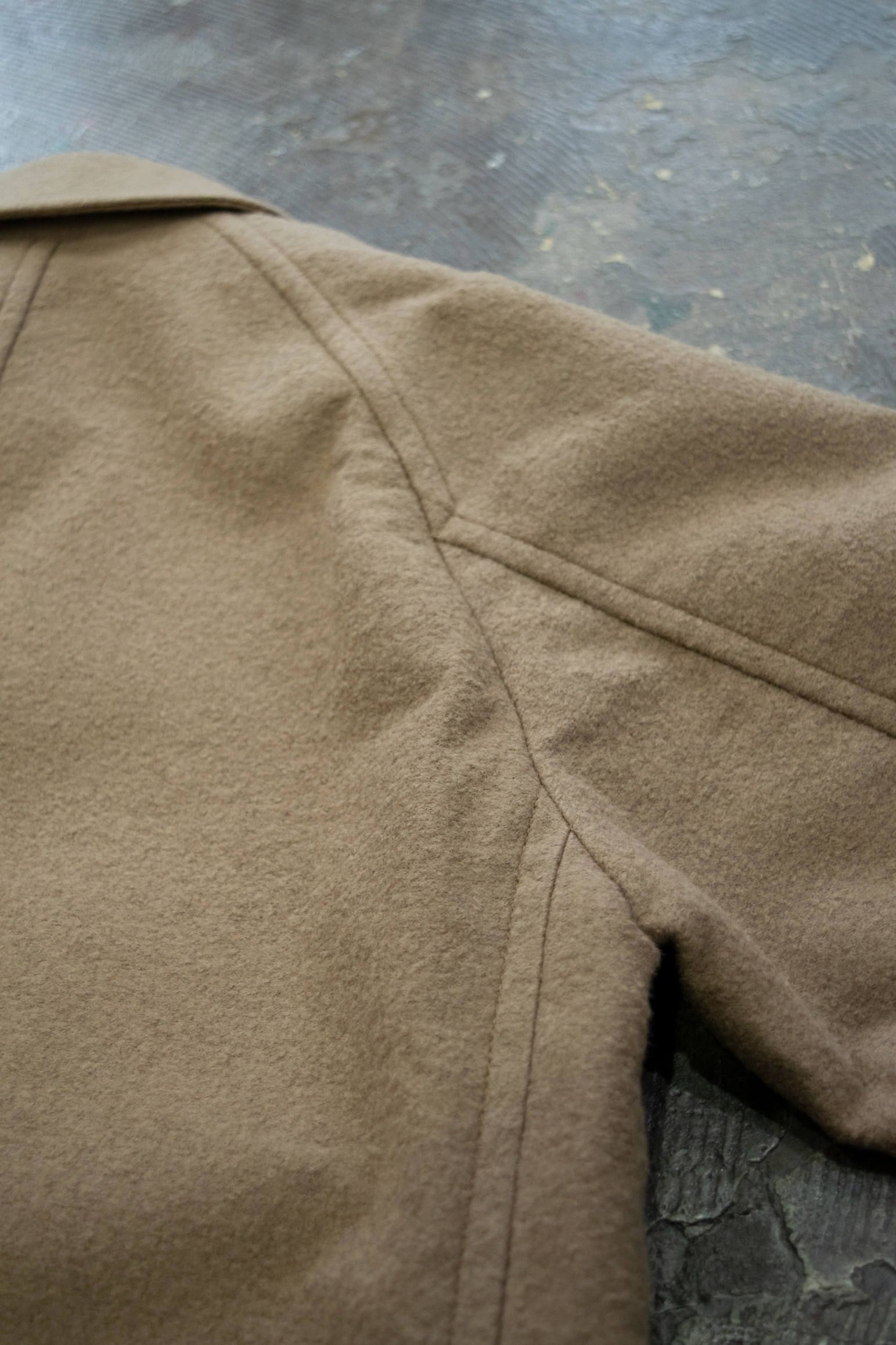 【美品】スティルバイハンド/ボンディングブークレーステンカラーコート/カーキ STILL BY HAND - 【ラスト1点】撥水バーバリーステンカラー