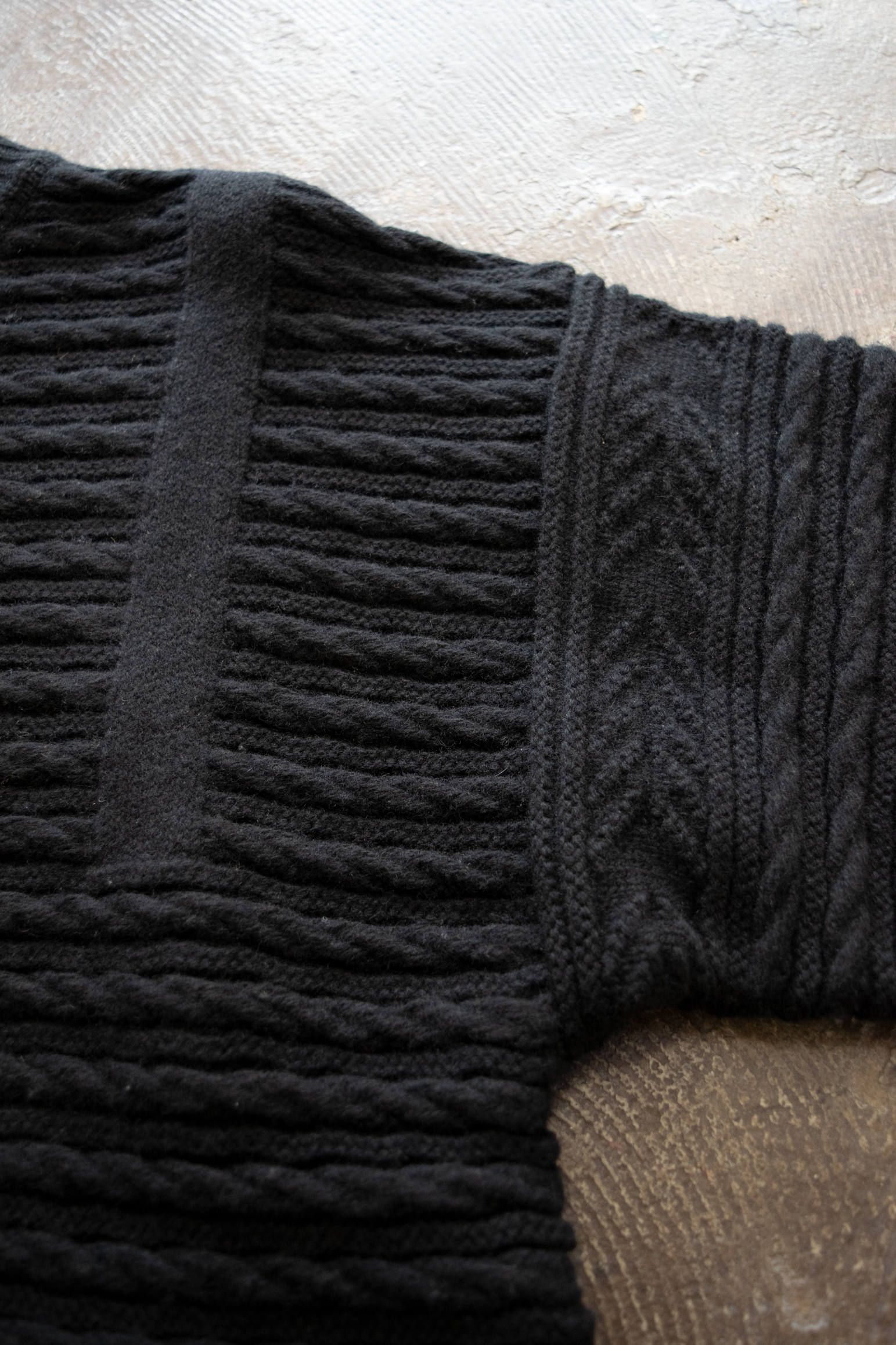 【ラスト1点】Waranawa Knit(BLACK)