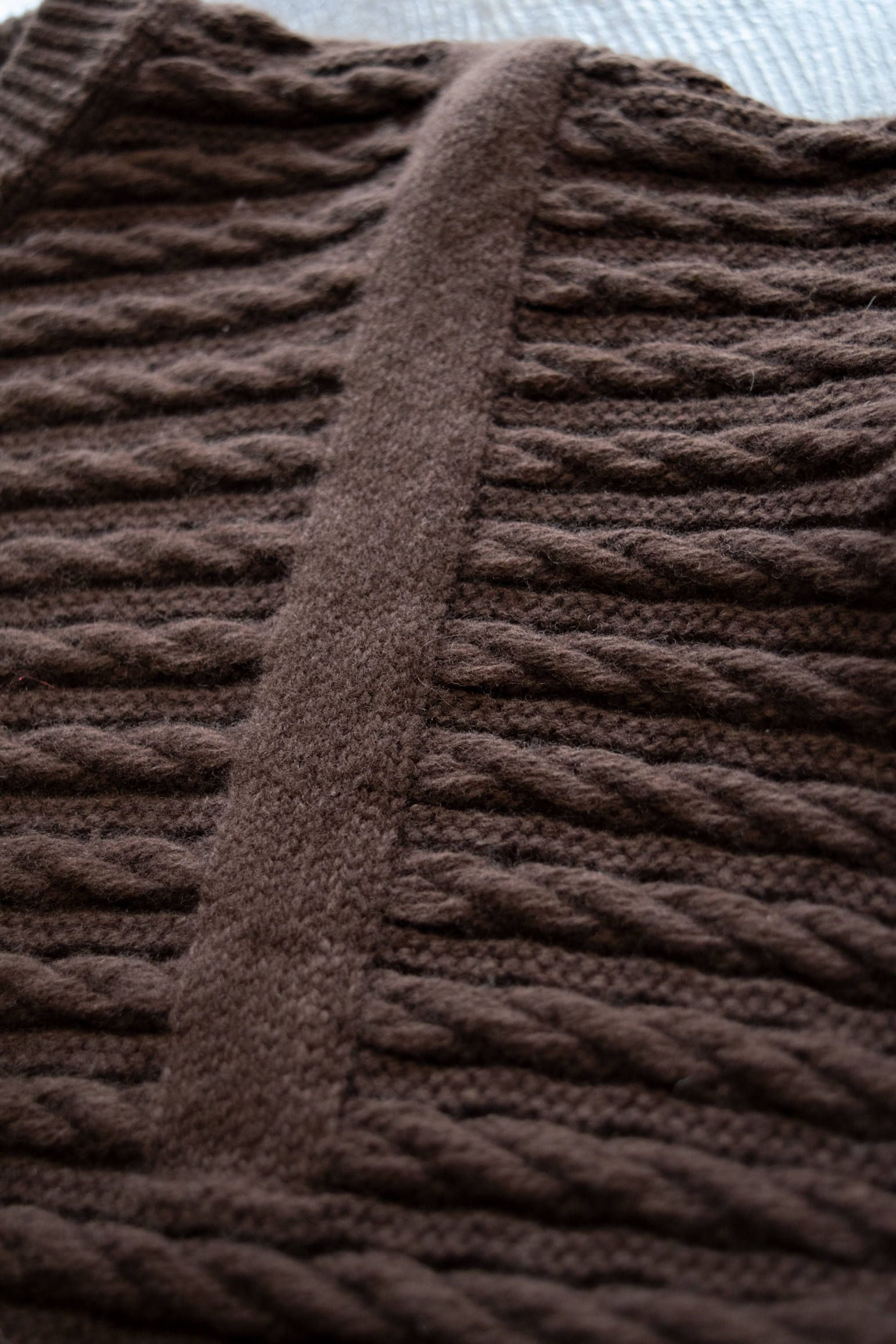 【ラスト1点】【19AW】Waranawa Knit(BROWN)