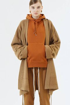 【ラスト1点】Switch Knit Coat "A"/スイッチニットコート(CAMEL)