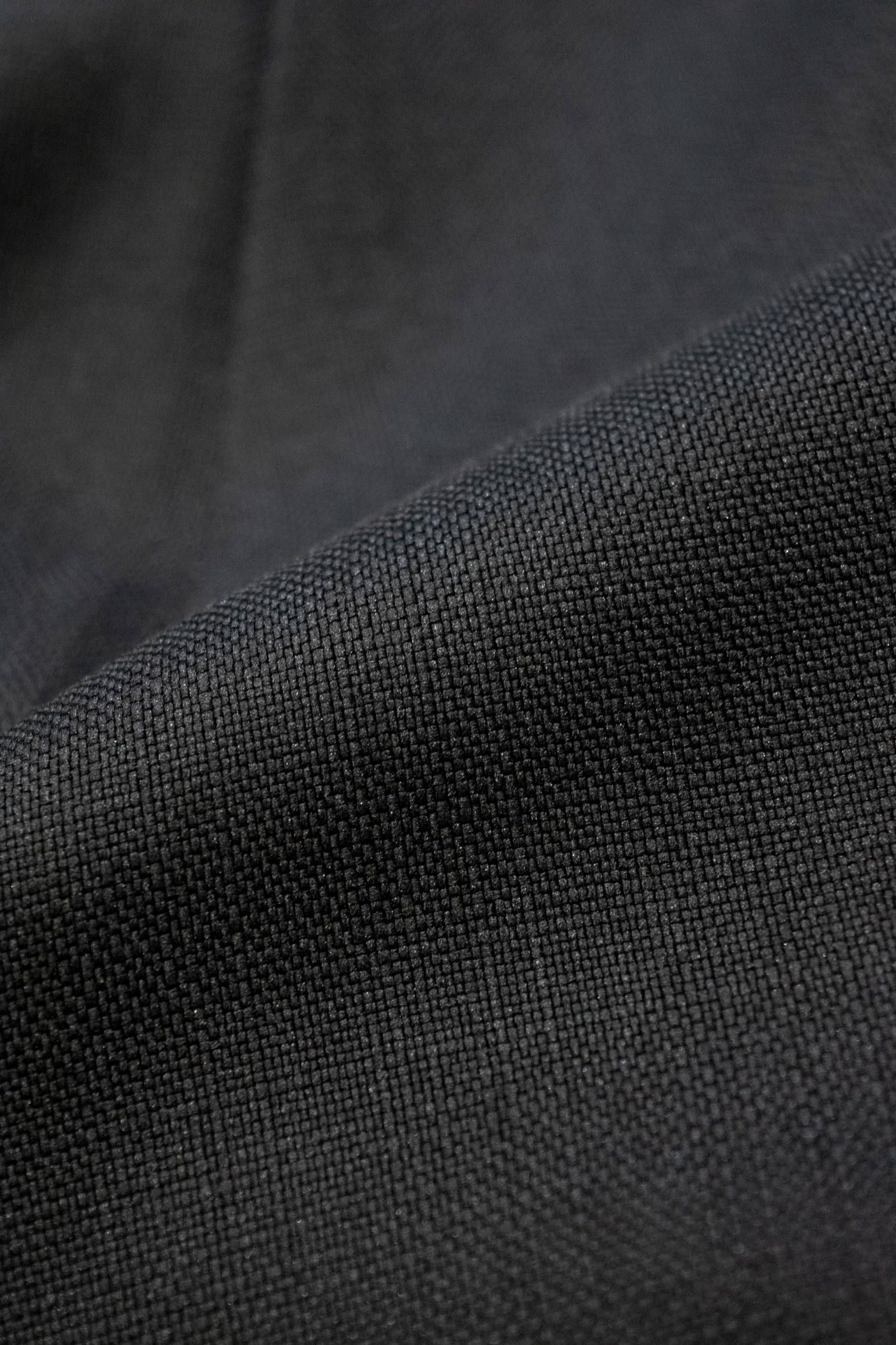 【ラスト1点】Polyester Basket Double Tuck Pants(BLACK)