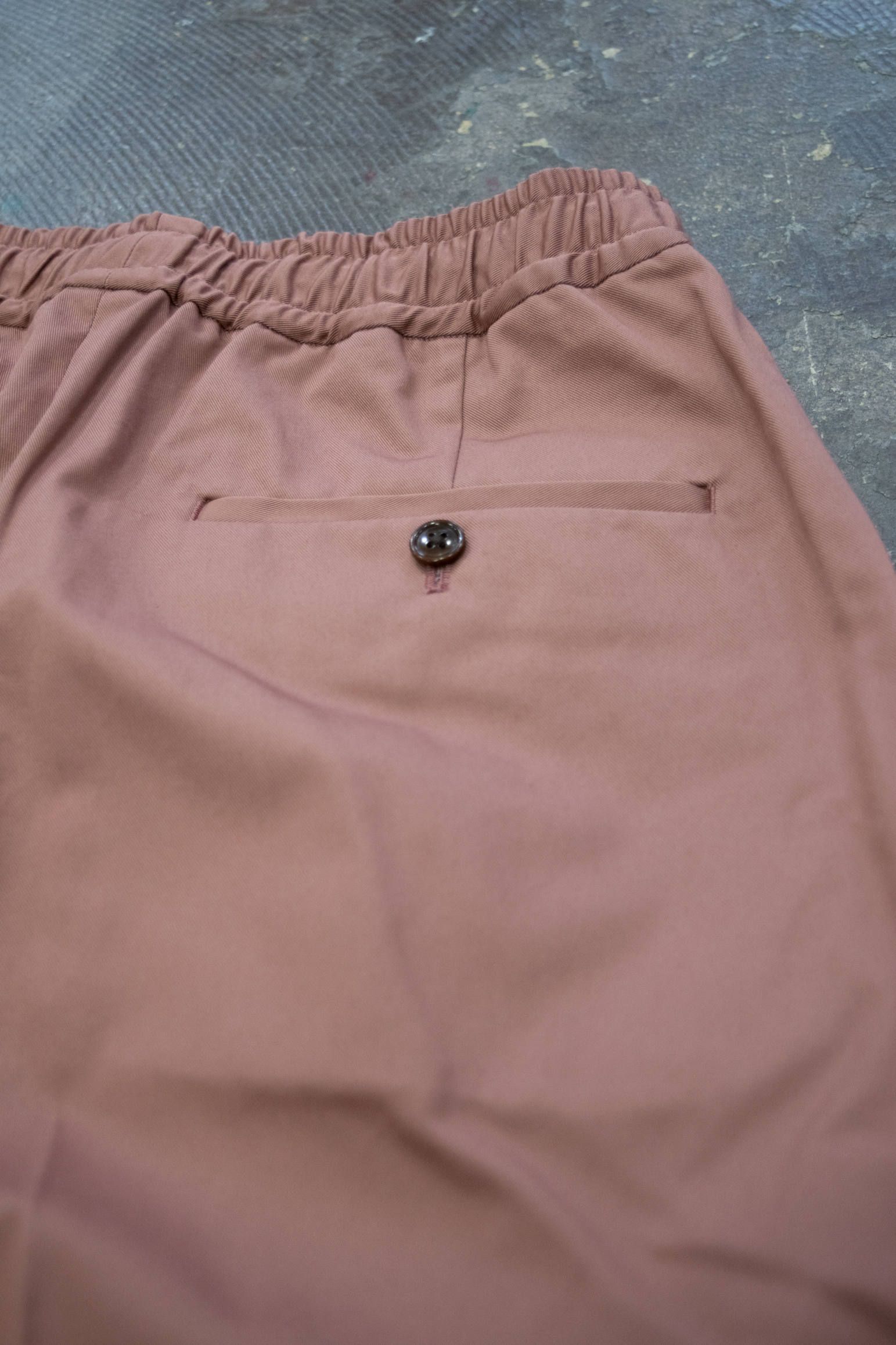 【ラスト1点】INTUCK SLACKS WIDE/ワイドテーパードイージーパンツ(PINK)